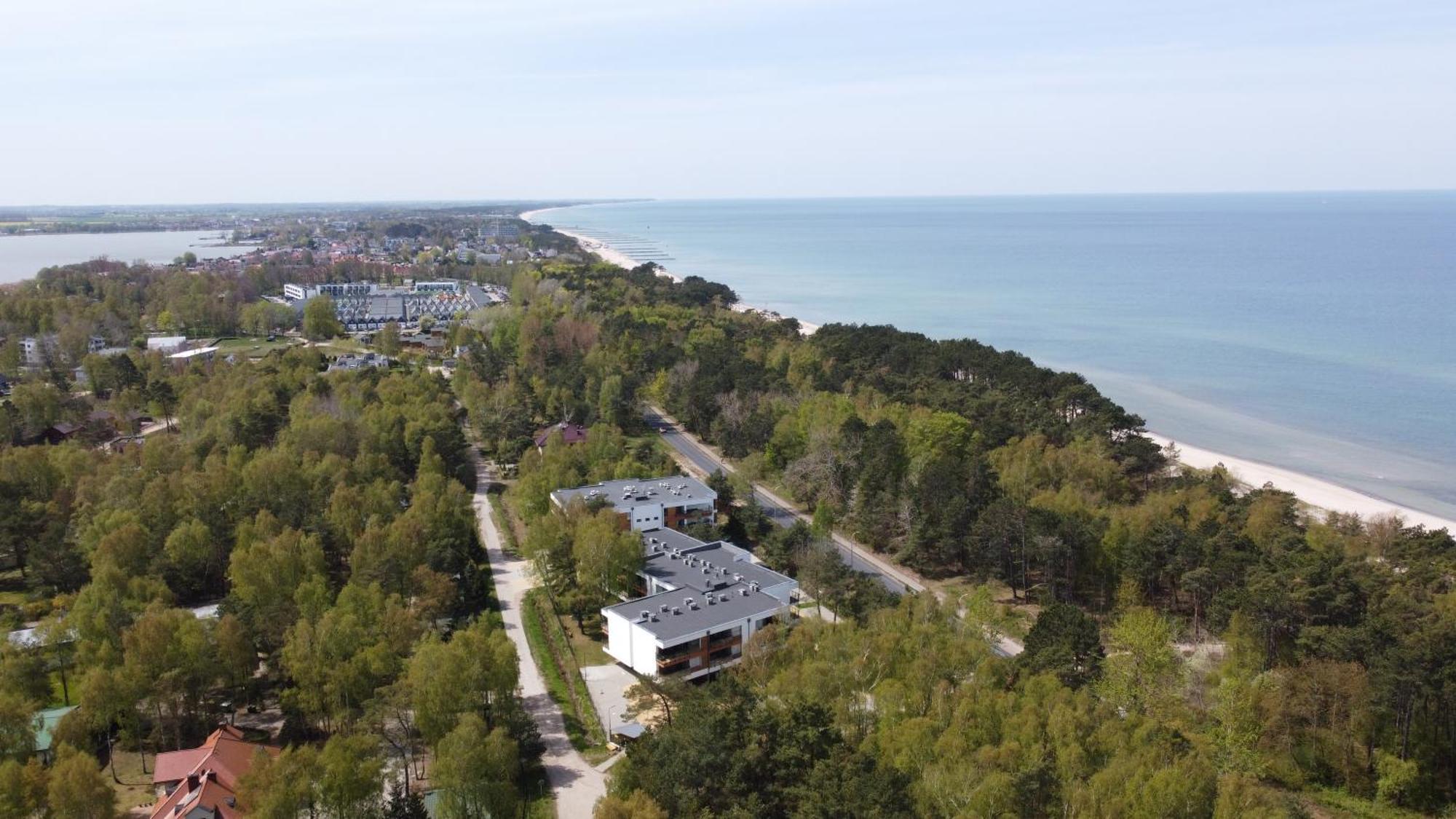 Apartmán Enklawa Mielno Apartament Dwie Wody Unieście Exteriér fotografie